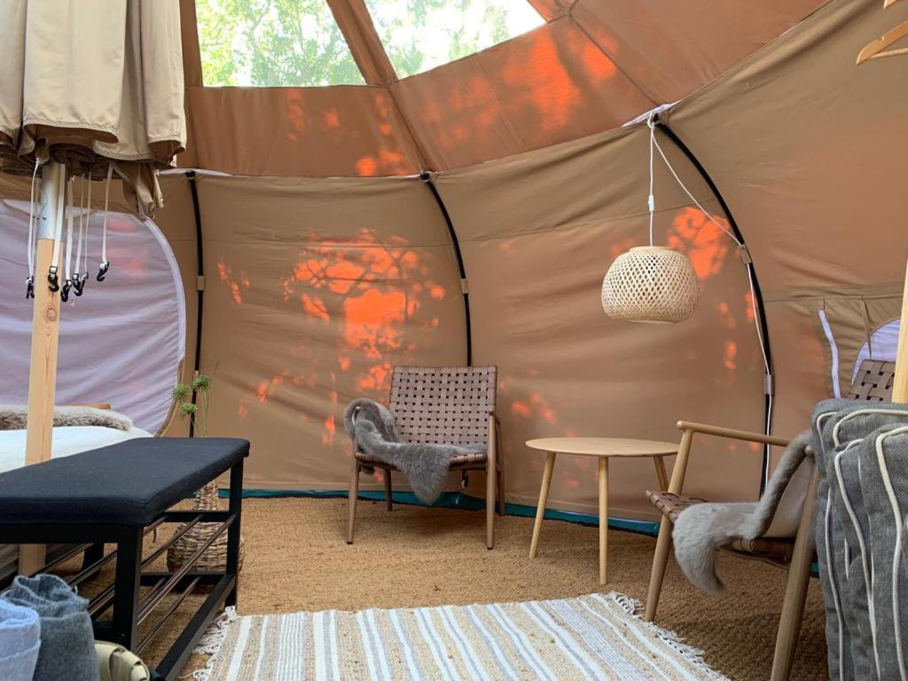 Romantic Luxus Glamping 1 Idestrup エクステリア 写真