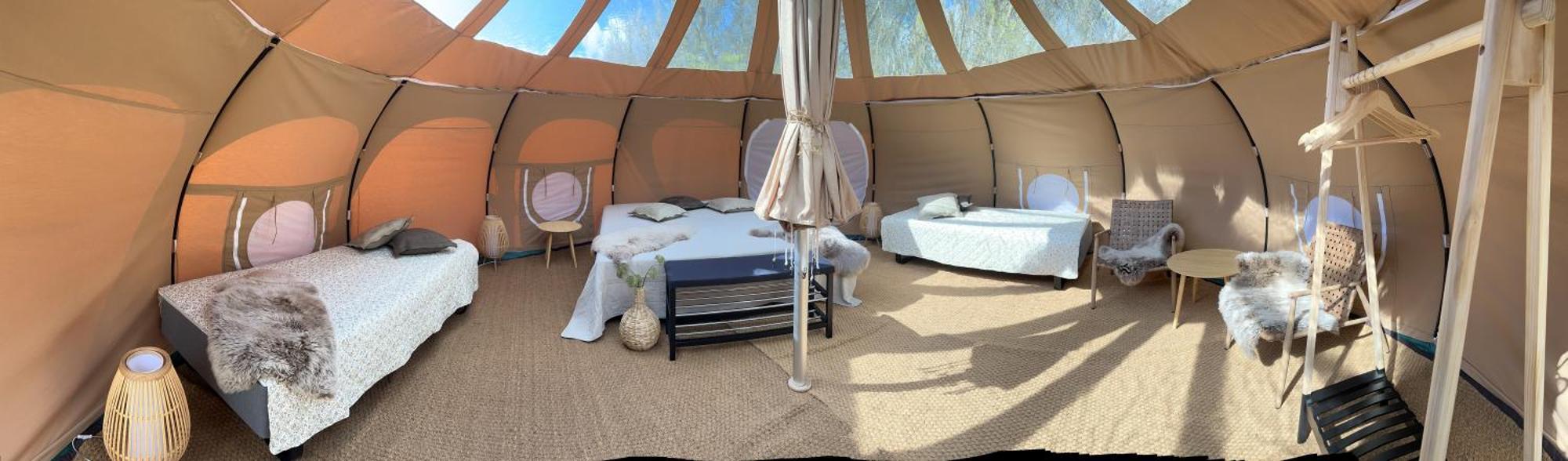 Romantic Luxus Glamping 1 Idestrup エクステリア 写真