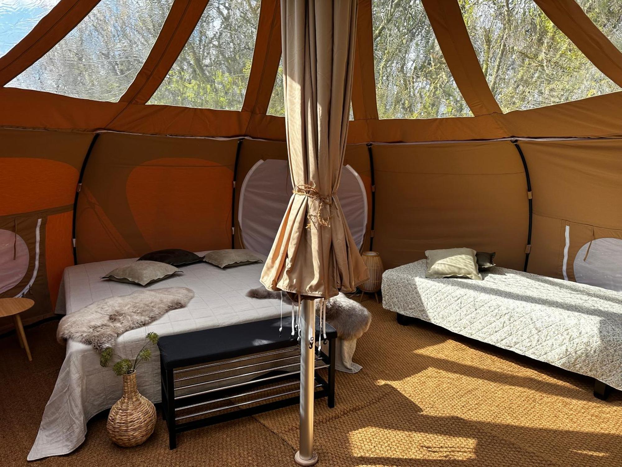 Romantic Luxus Glamping 1 Idestrup エクステリア 写真