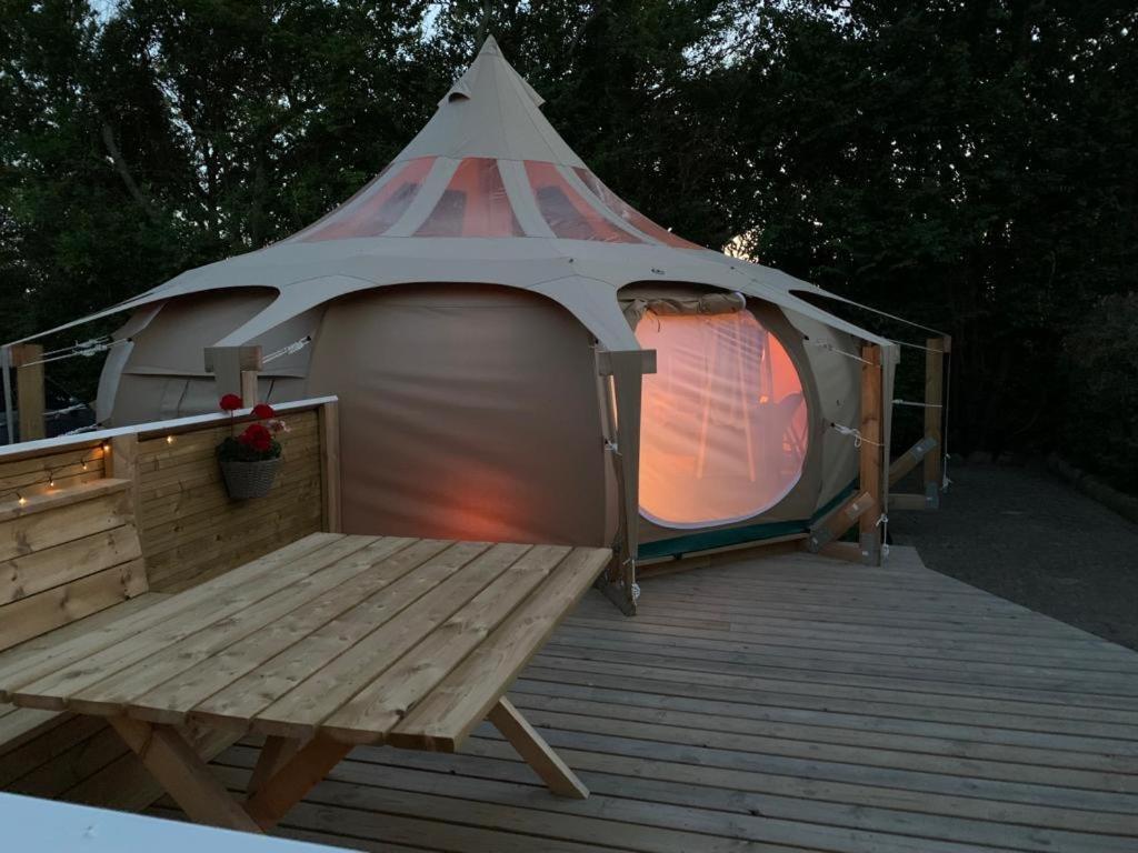Romantic Luxus Glamping 1 Idestrup エクステリア 写真