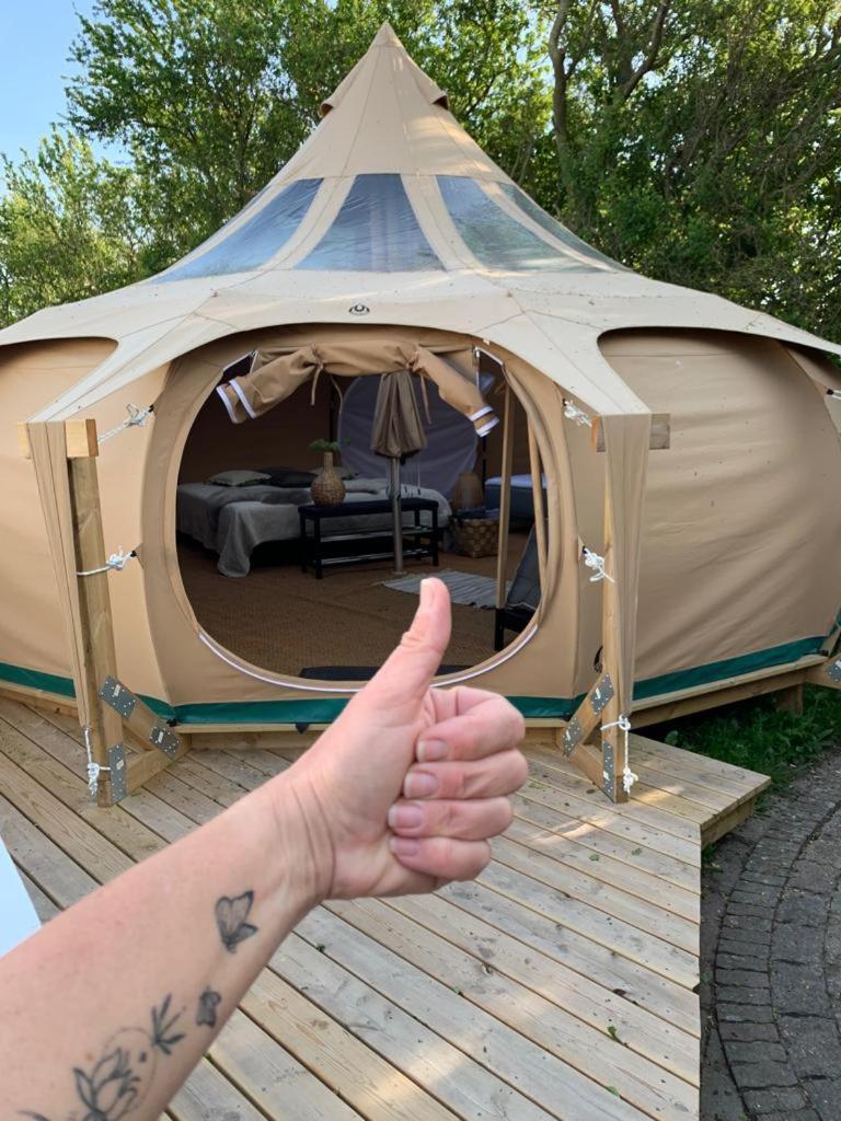 Romantic Luxus Glamping 1 Idestrup エクステリア 写真